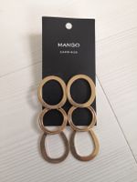 🤩MANGO OHRRINGE GOLD FARBIGE RINGE NEU