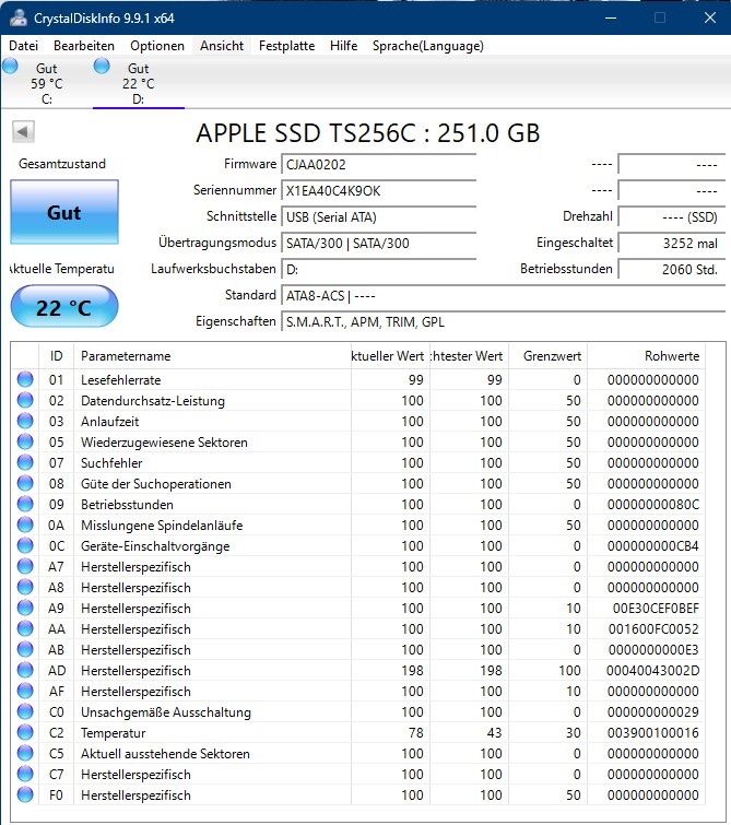 Toshiba Dischi rigidi: SSD Hardisk Toshiba – Usato da Langnau b. Reiden venduto da MacGuinness 1
