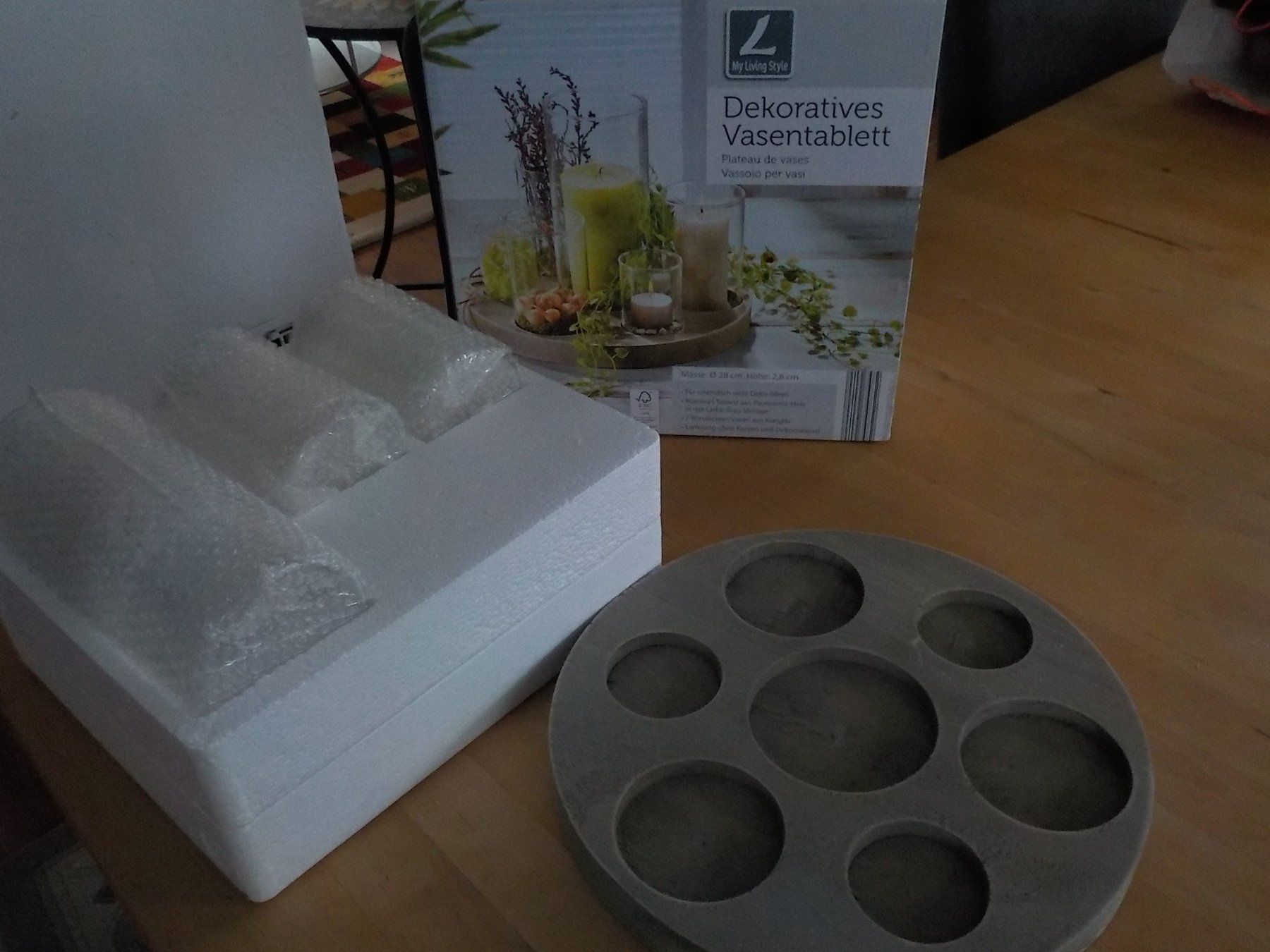 Alle Dekorationen: Vasentablett – Neu und originalverpackt aus Montlingen von Tasti 1