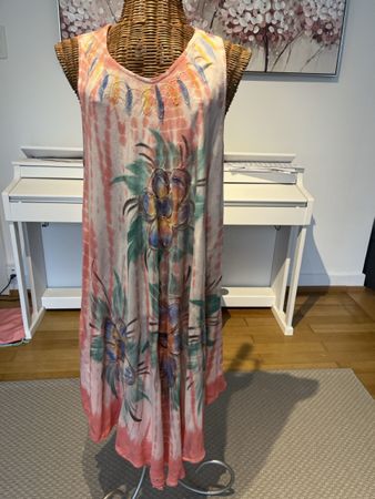Batikkleid aus Indien, 100% Rayon 38/40