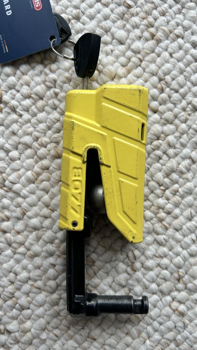Abus Lucchetti: ABUS Granit Detecto XPlus 8077 Bremsscheibenschloss – Usato da Zürich venduto da neu_xzs2