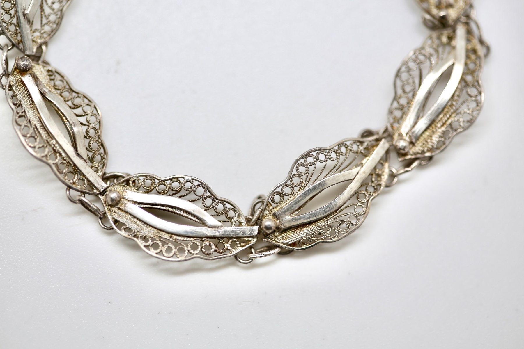 Bracciali & Braccialetti: Silber Armkette – Usato da Reinach BL venduto da Han-Numismatik 3