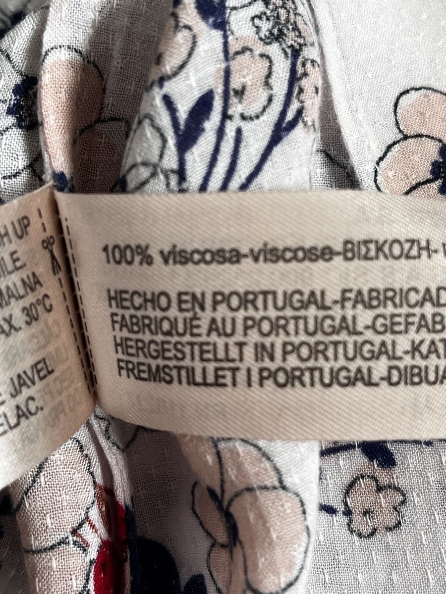 Massimo Dutti Top: Massimo Dutti Top, Grösse 38, Blumenmuster, Sommerlich! – Usato da Zürich venduto da Kleanthy 3
