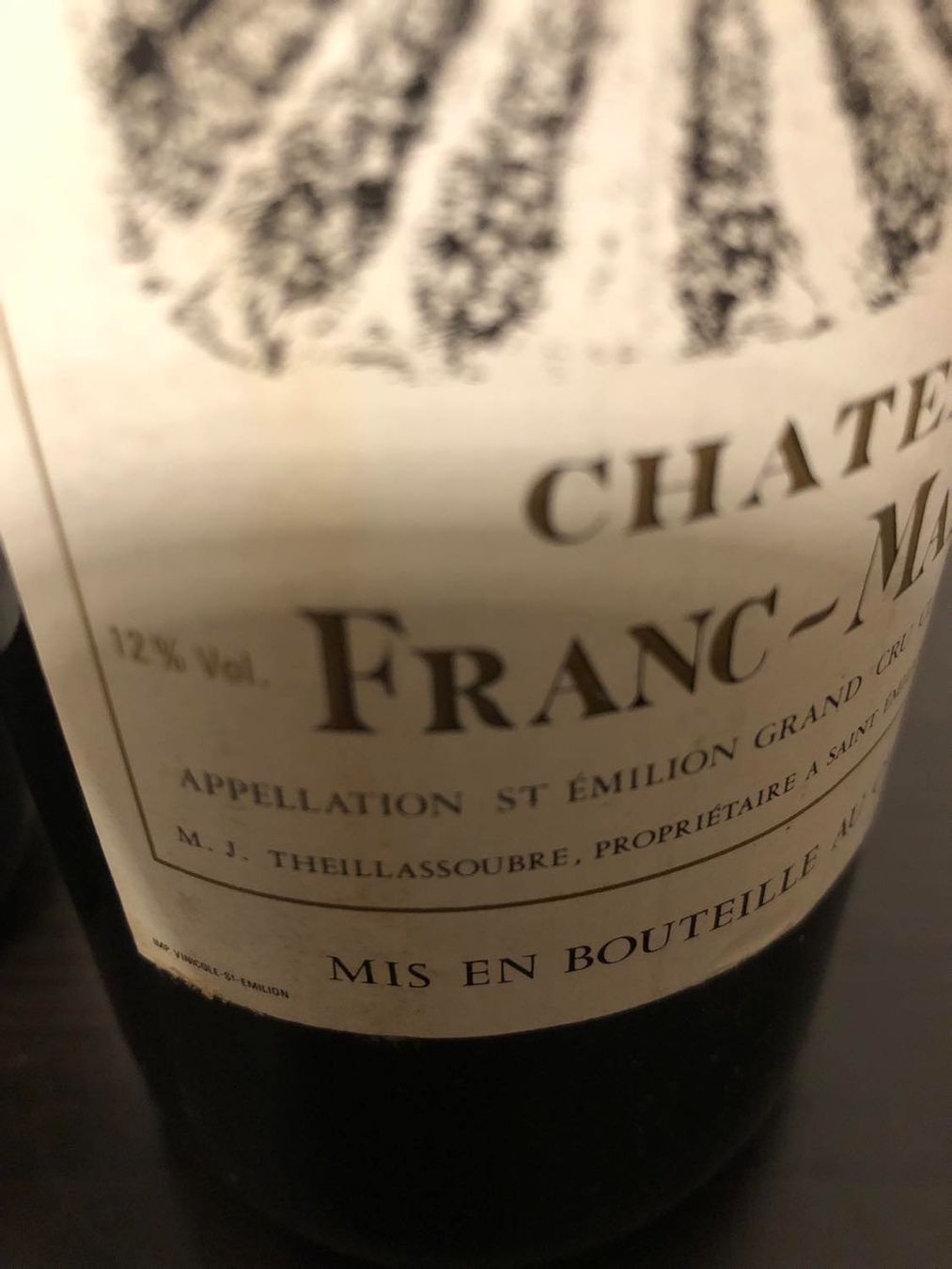 Vino: 2X 1981 CHATEAU FRANC-MAYNE – Nuovo e nell'imballaggio originale da Münchenstein venduto da weinundspirituosen 3