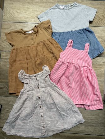 4x Sommerkleid Größe 86 Zara, Orchestra 🎀