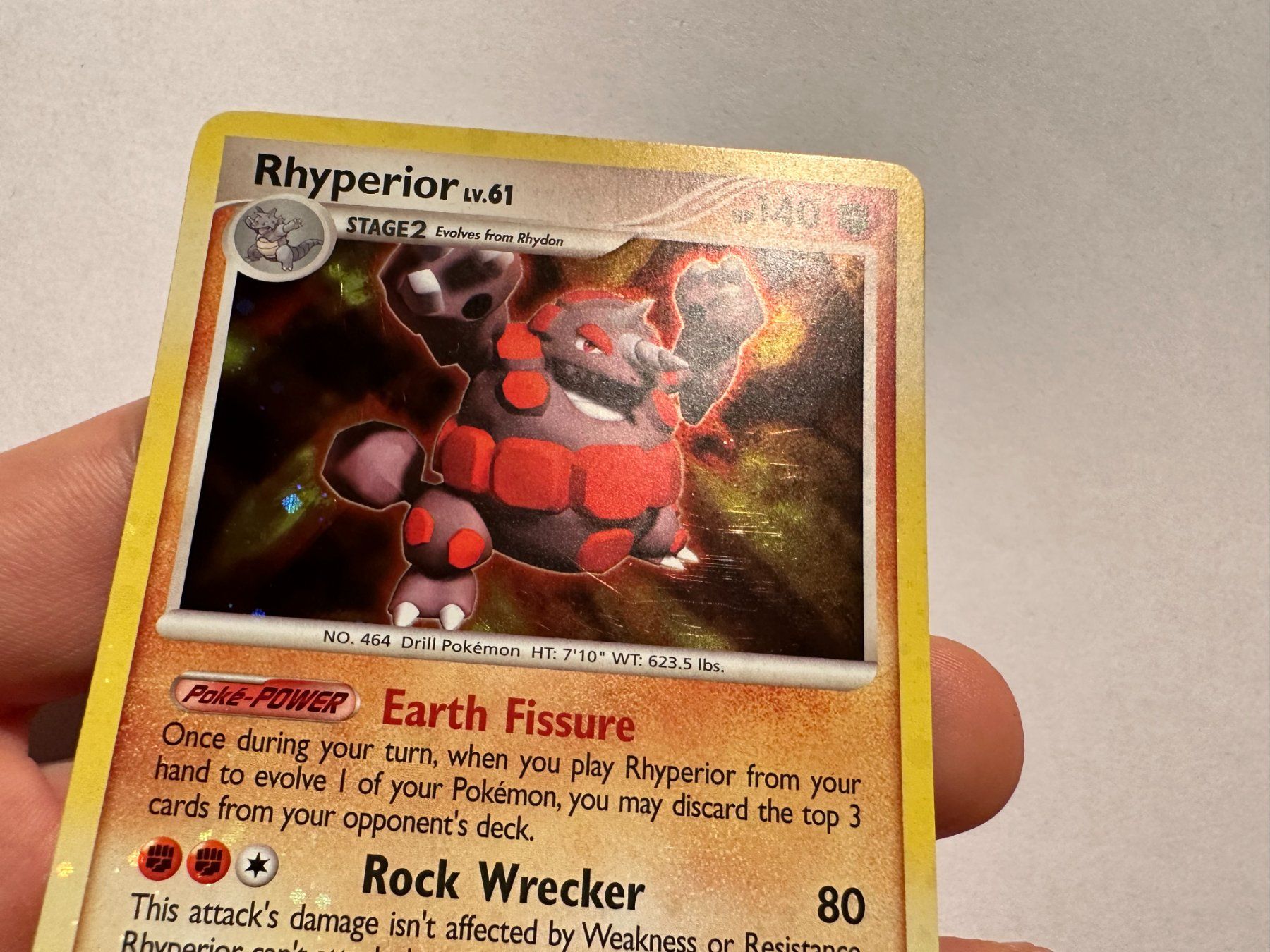 Pokémon Carte collezionabili: Rhyperior holo bleed Diamond & Pearl Base EN – Usato da Hagendorn venduto da Pokecollectorch 2