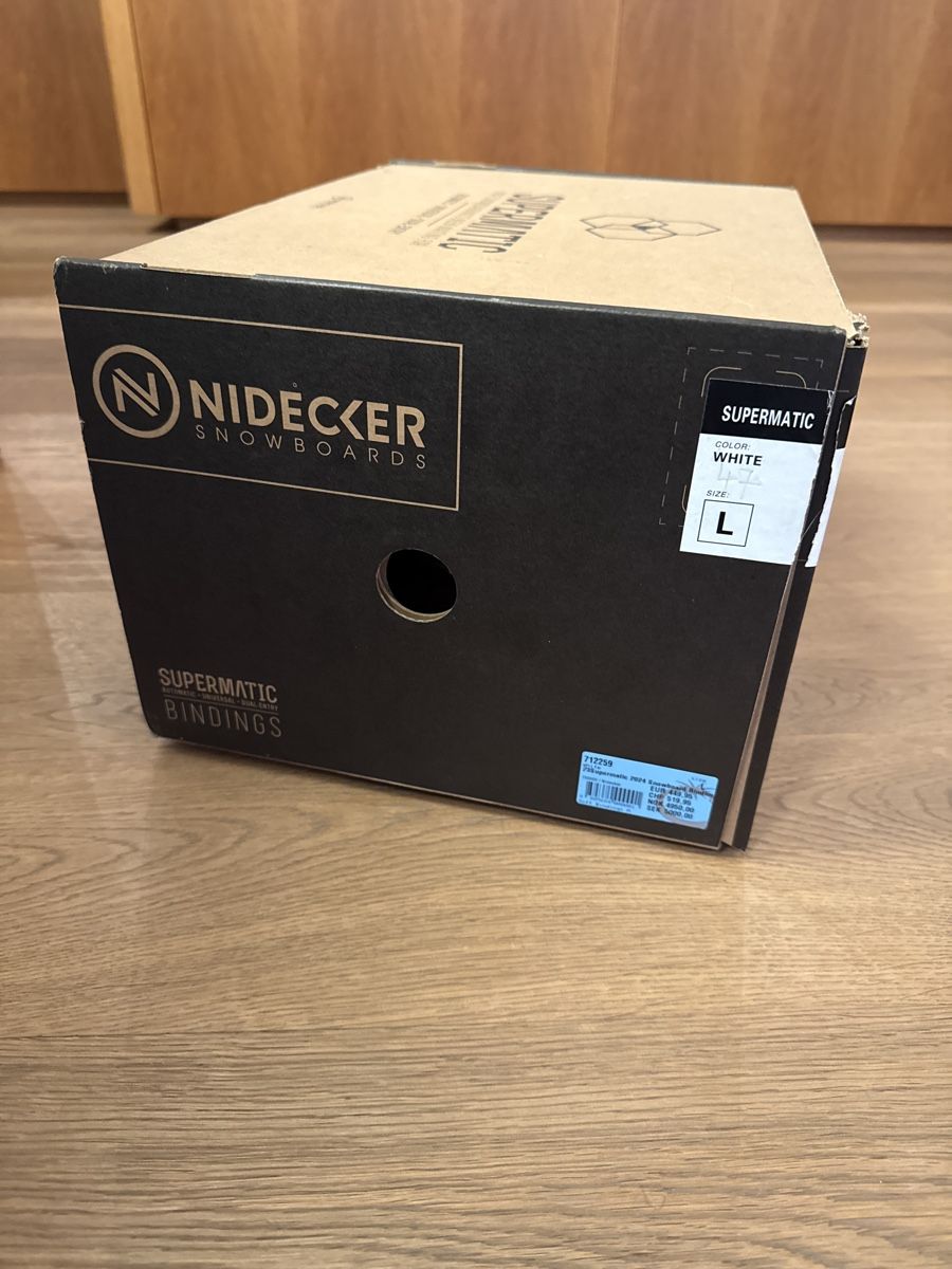Nidecker Fixations: NIDECKER Step-On  SUPERMATIC BINDUNGEN – D'occasion à Forch par rgl1234 5