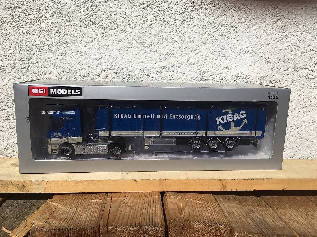 Modellbausätze & Standmodelle: Mercedes Kibag 1:50 WSI – Neu und originalverpackt aus Lessoc von beletteman