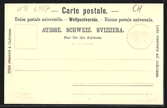 Cartes postales: Göschenen, Ortsansicht mit der Kirche – D'occasion à Berlin par bartko-reher 1