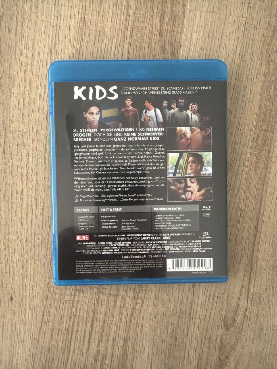 Tutti i DVDs: Kids (1995) BluRay – Usato da Hagendorn venduto da masterchieff 1