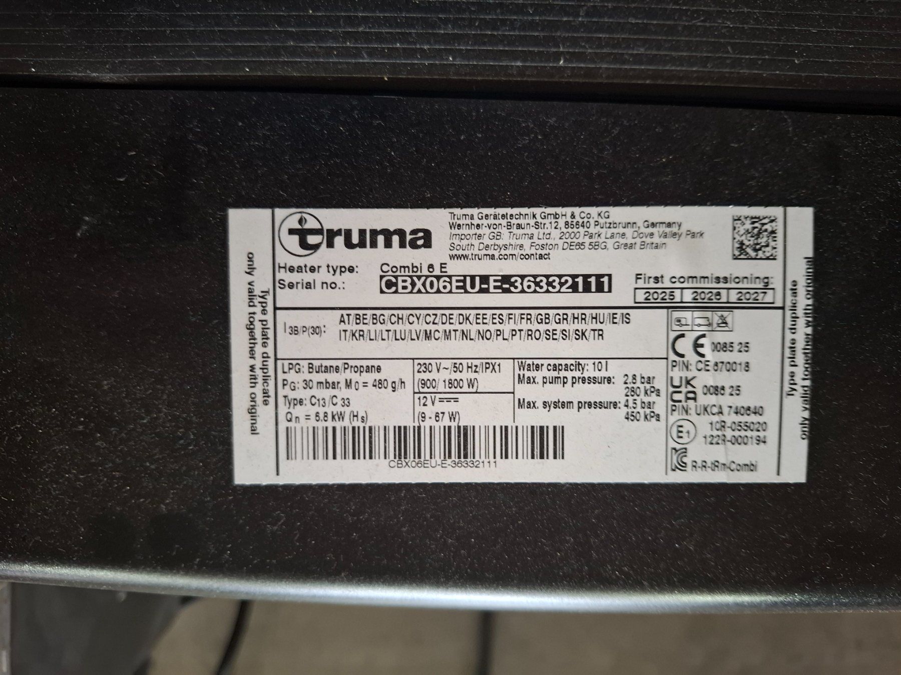 Heizgeräte: NEU Heizung Truma Combi 6E – Gebraucht aus Neuenkirch von Reisecaravan 1