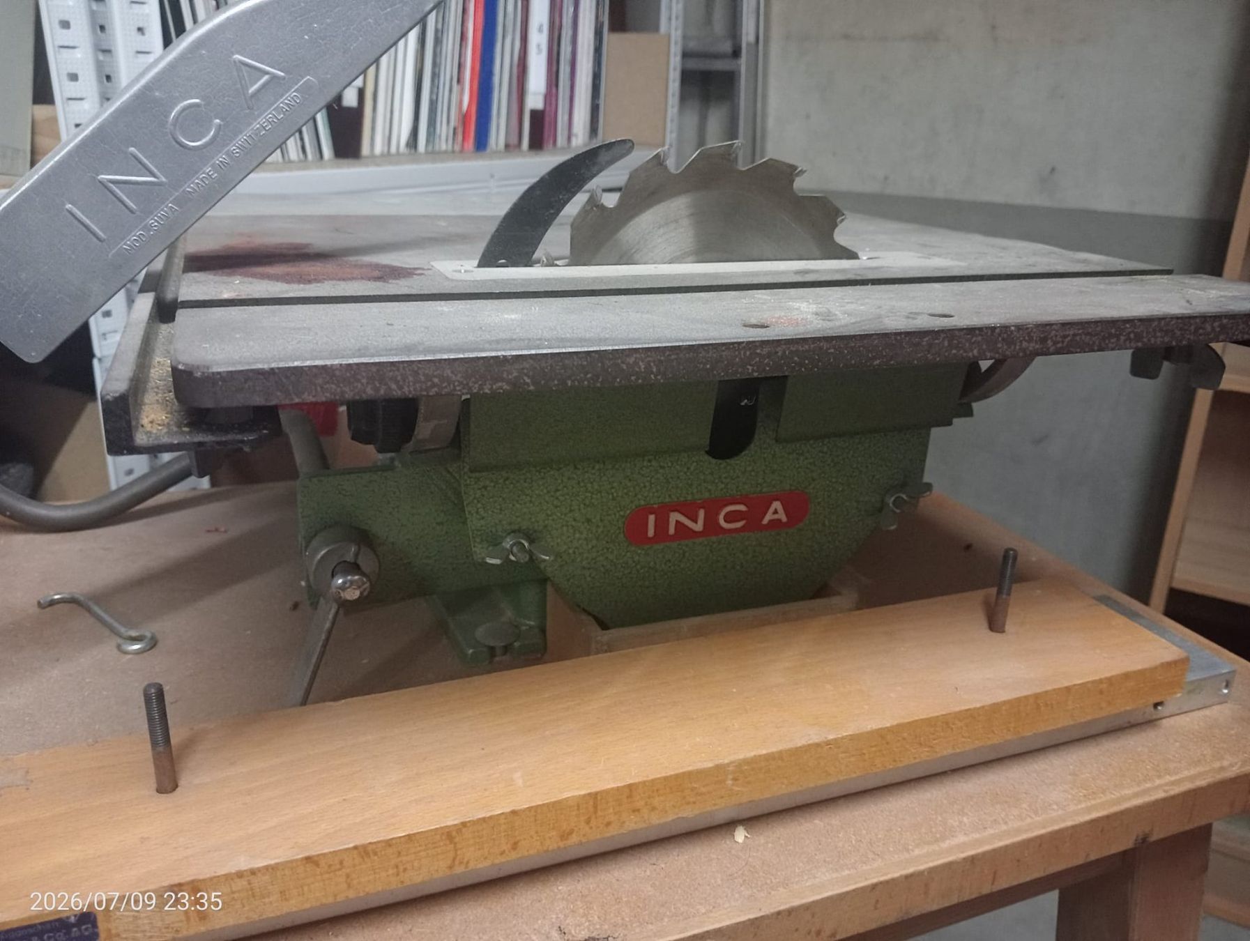 Inca Scies: INCA TISCHKREISSÄGE – D'occasion à Hohentannen par findesiecle 1