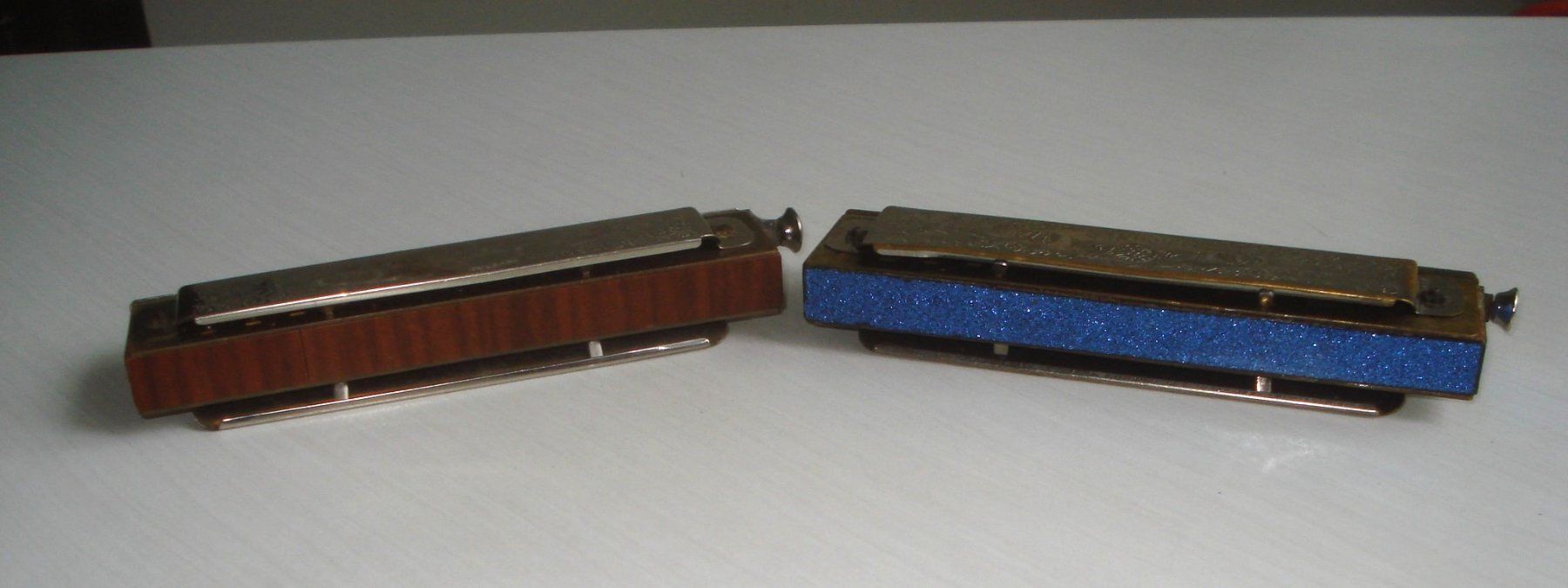 Hohner Strumenti musicali: Uralte Hohner Super Chromonicas - Chromatic Harmonicas – Usato da Urdorf venduto da Tinplate01 4