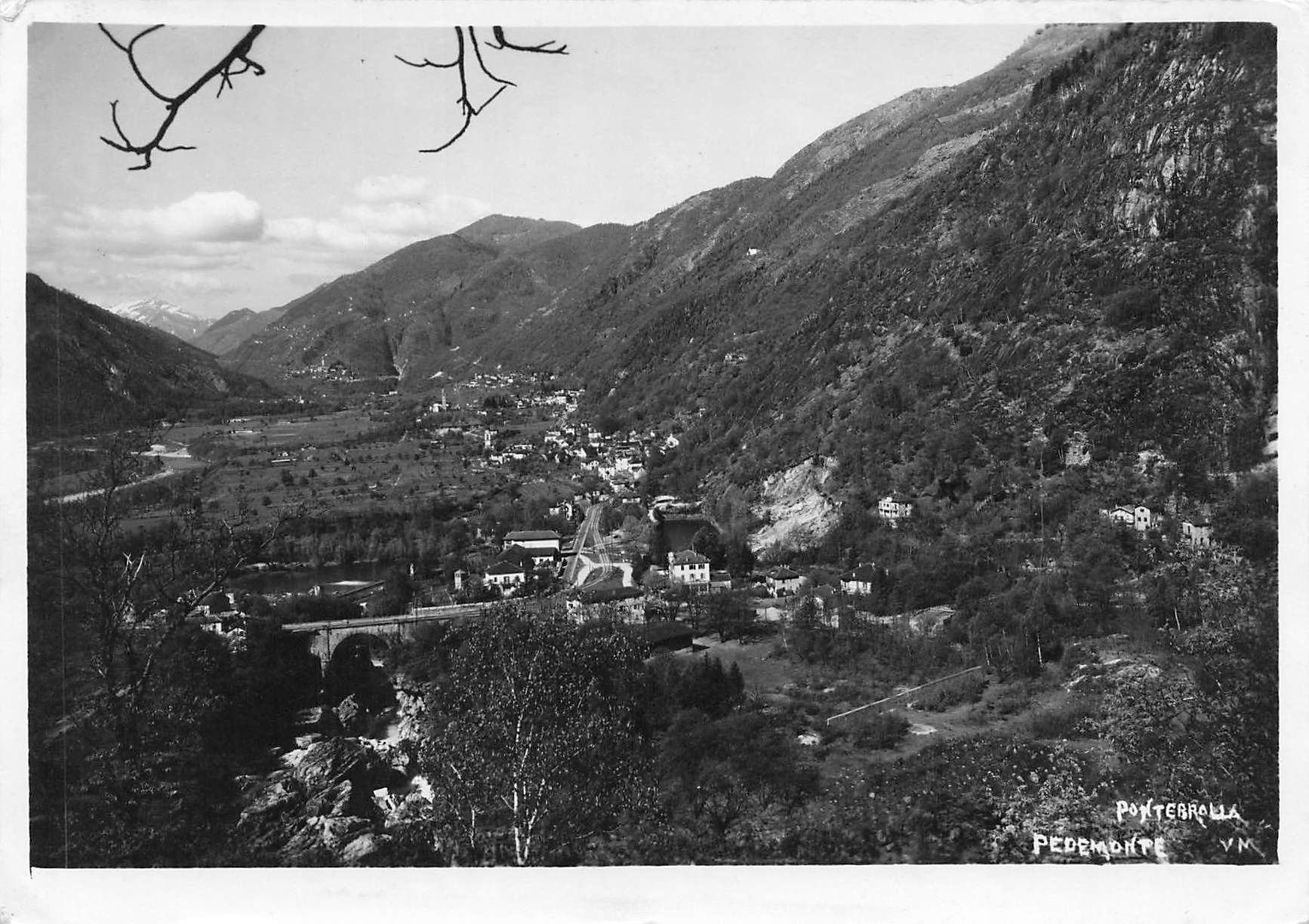Cartoline postali: Ponte Brolla Pedemonte timbro Locarno Bignasco G – Usato da Biasca venduto da Blenio71