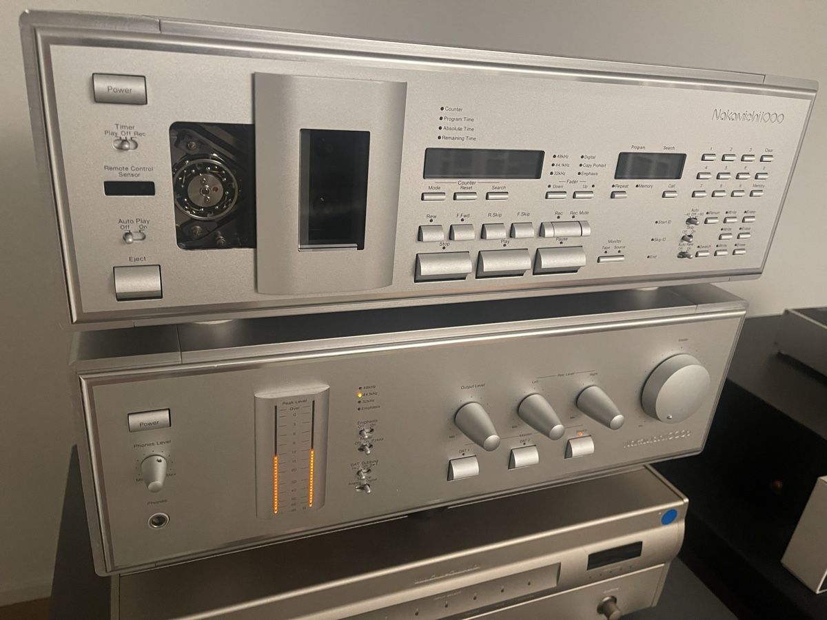 Nakamichi Aufnahmegeräte: Nakamichi 1000 DAT/DAC COMBO - Top Zustand – Neu (gemäss Beschreibung) aus Wald ZH von RIVAAUDIOEMOTIONS