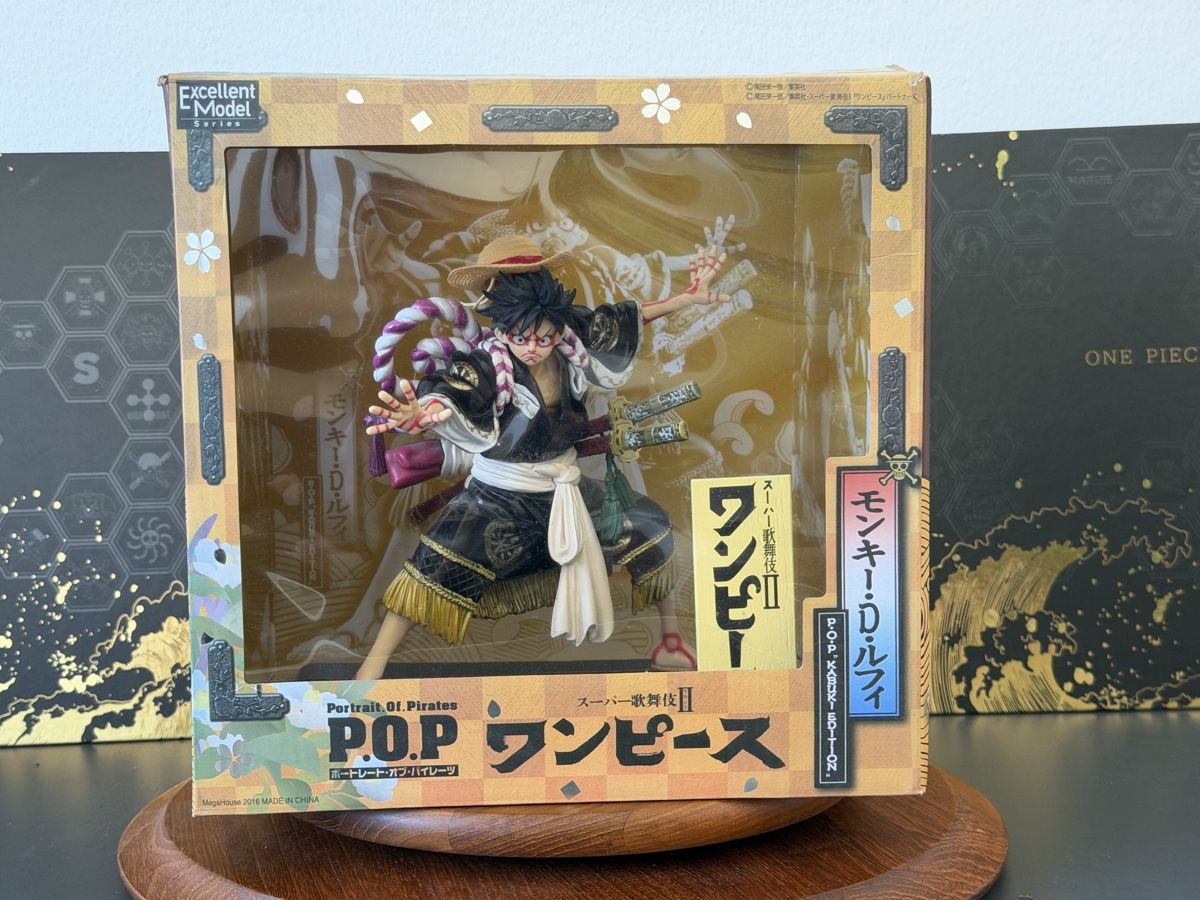 Statuette: One Piece POP Wano Kuni Luffy Action Figure – Usato da S. Pietro venduto da nap_9xjt 9