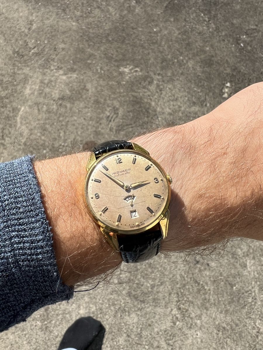 Movado Orologi: Movado Automatic Day Date vintage watch  – Usato da Theilingen venduto da AcieraF3 1
