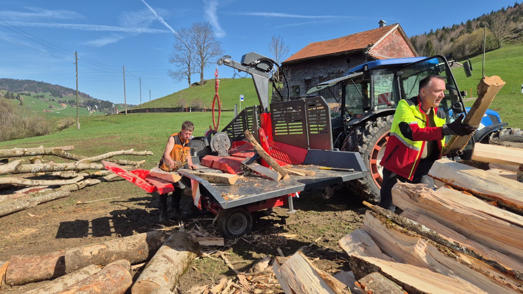 Toutes les machines: KRPAN Holzspaltmaschine – D'occasion à Stein AR par Bienli4 9