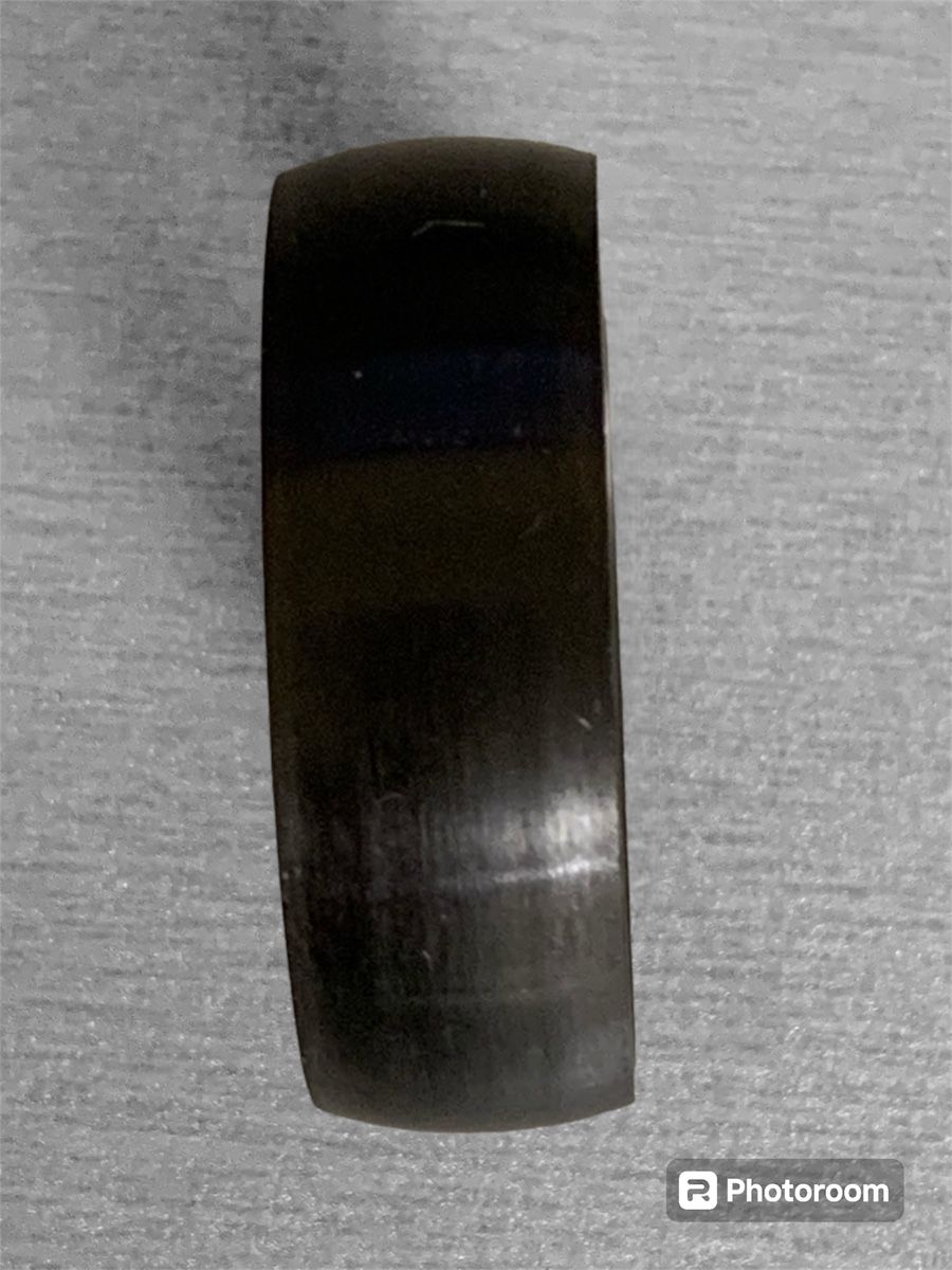 Ringe: Schwarzer Ring TITANIUM – Neu und originalverpackt aus Malters von Dom55 1