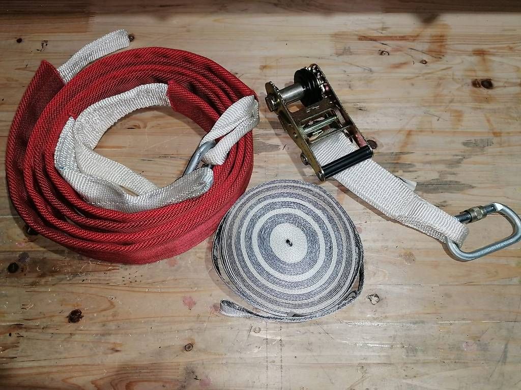 Slackline: Slackline Set komplett – Usato da Bern venduto da Ph1l1pp3_A 2