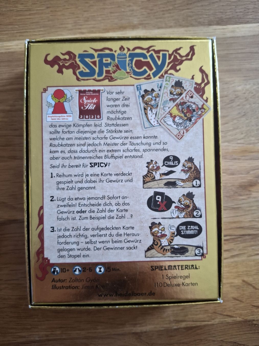 Jeux: Kartenspiel Spicy – D'occasion à Zürich par Vordermannd86 1