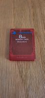Original Playstation 2 Memory Card Translucend Red