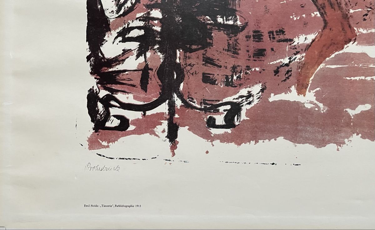 Grafica & Litografie: SOMMERAUKTION - Emil Nolde - Lithografie – Usato da Bern venduto da art-for-sale 1
