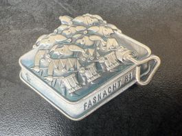 Basler Fasnachtsabzeichen 1981 – Felix Müller Basel