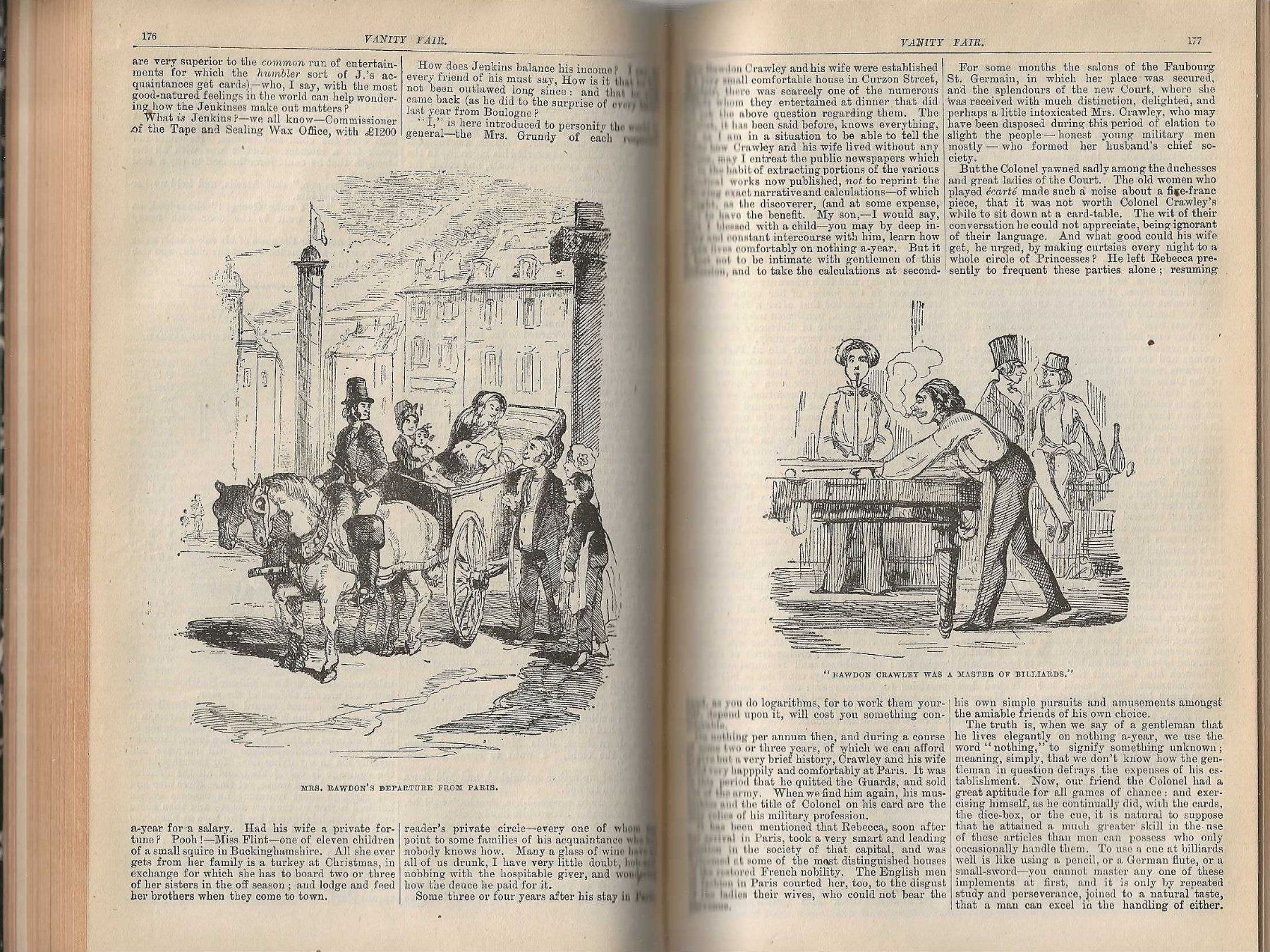 Bücher: Vanity Fair, M. Thackeray London, England 1848 – Gebraucht aus Basel von Bingis 2