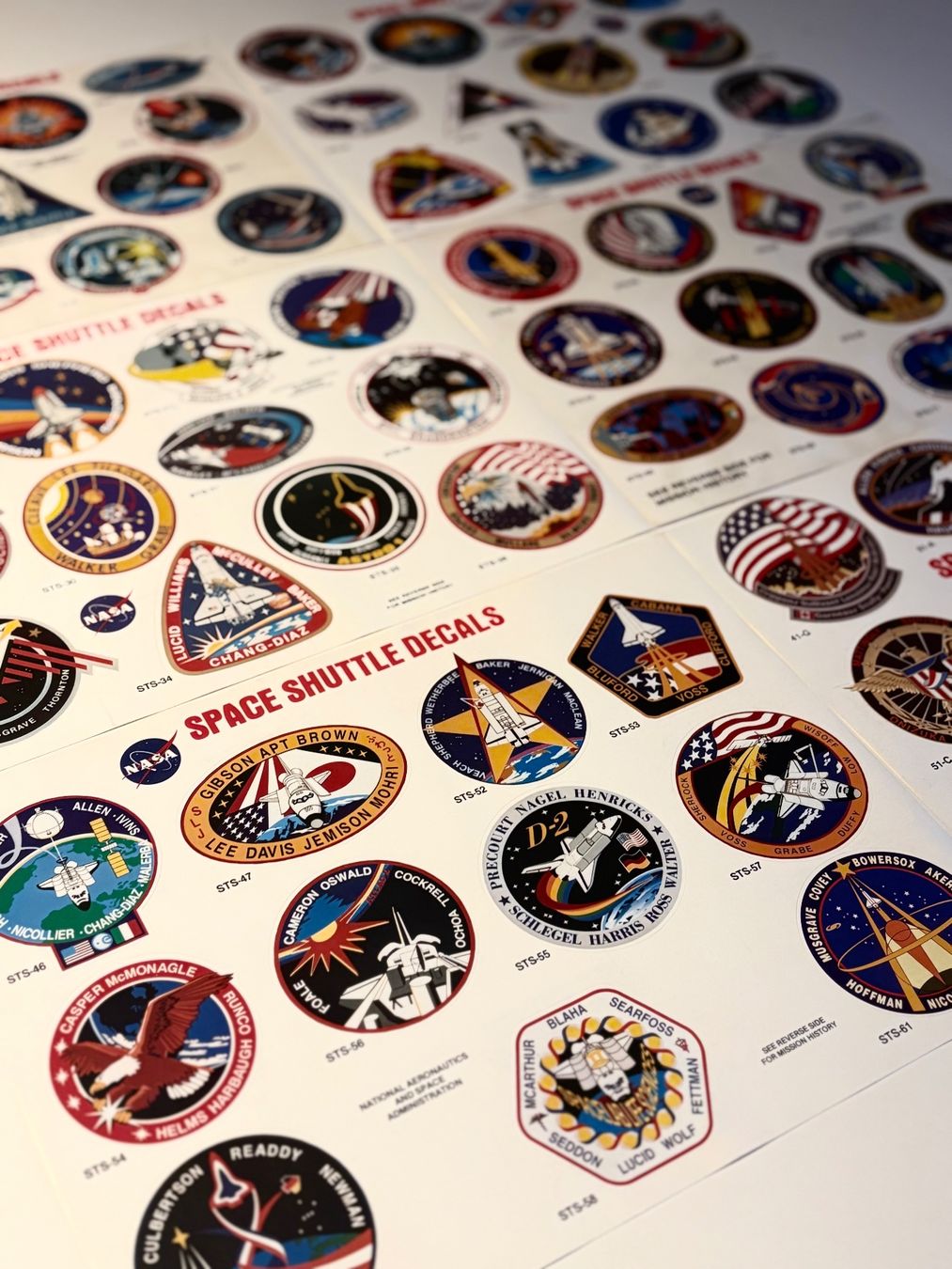 Sticker: VINTAGE, NASA, SPACE SHUTTLE, AUFKLEBER, SAMMLUNG, ORIGINAL – Usato da Dachsen venduto da Sven_Jasper 3