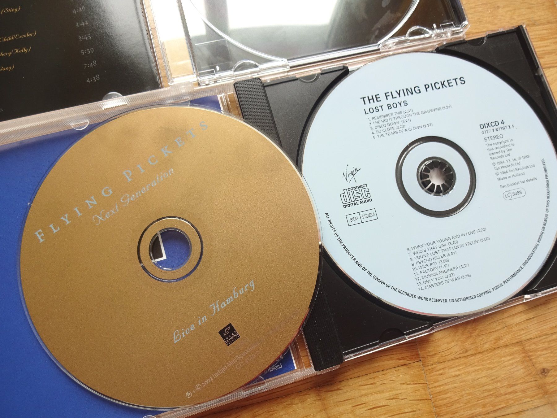 CDs: The Flying Pickets: Lost Boys, Next Generation – Gebraucht aus St.Gallen von Paddington11 6