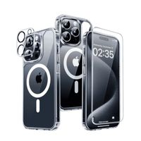 iPhone 15 Pro Magsafe hülle + 9d panzerglas + kamera schutz