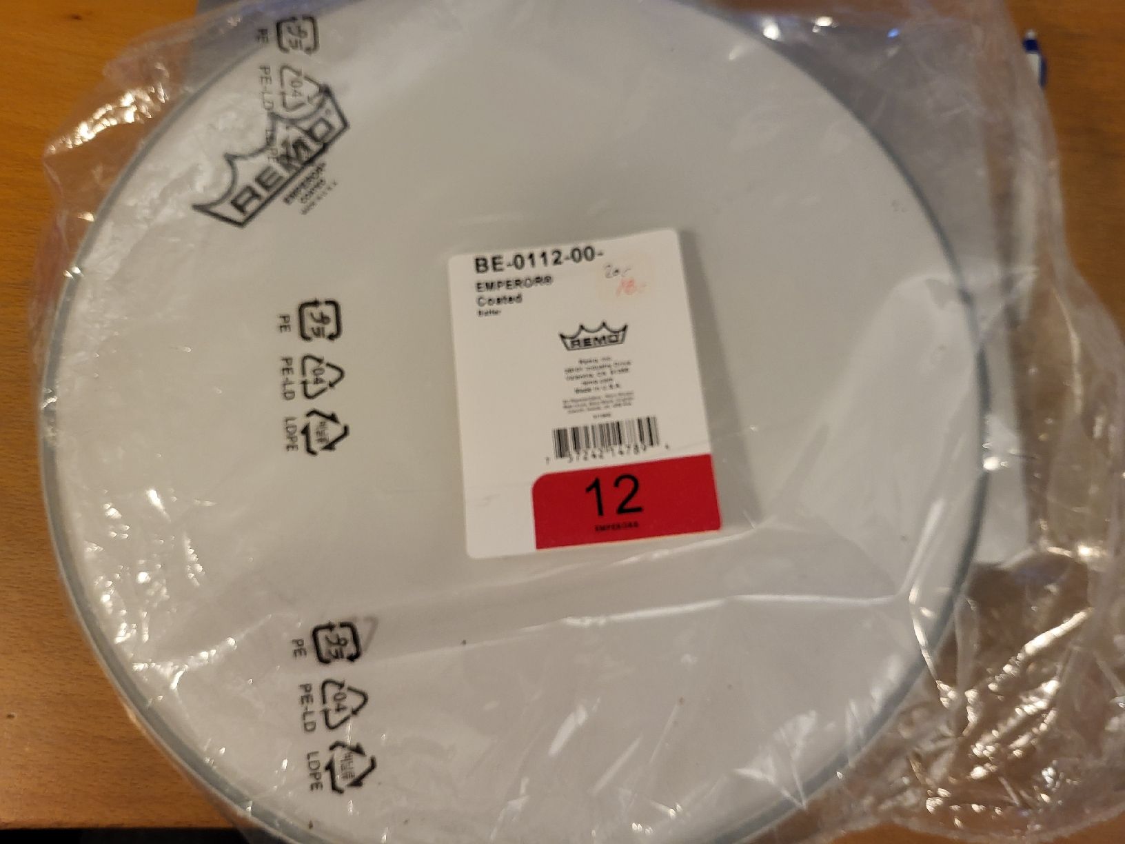 Strumenti musicali: Remo Drum Fell 12" Neu! – Nuovo e nell'imballaggio originale da Thun venduto da Kissthis