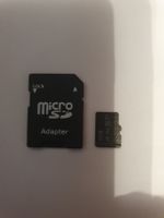 MicroSDHC Speicherkarte 32GB mit Adapter, guter Zustand
