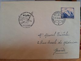 Pionier - Luftpost und Raketen - Flugpost Ausstellung Dübend