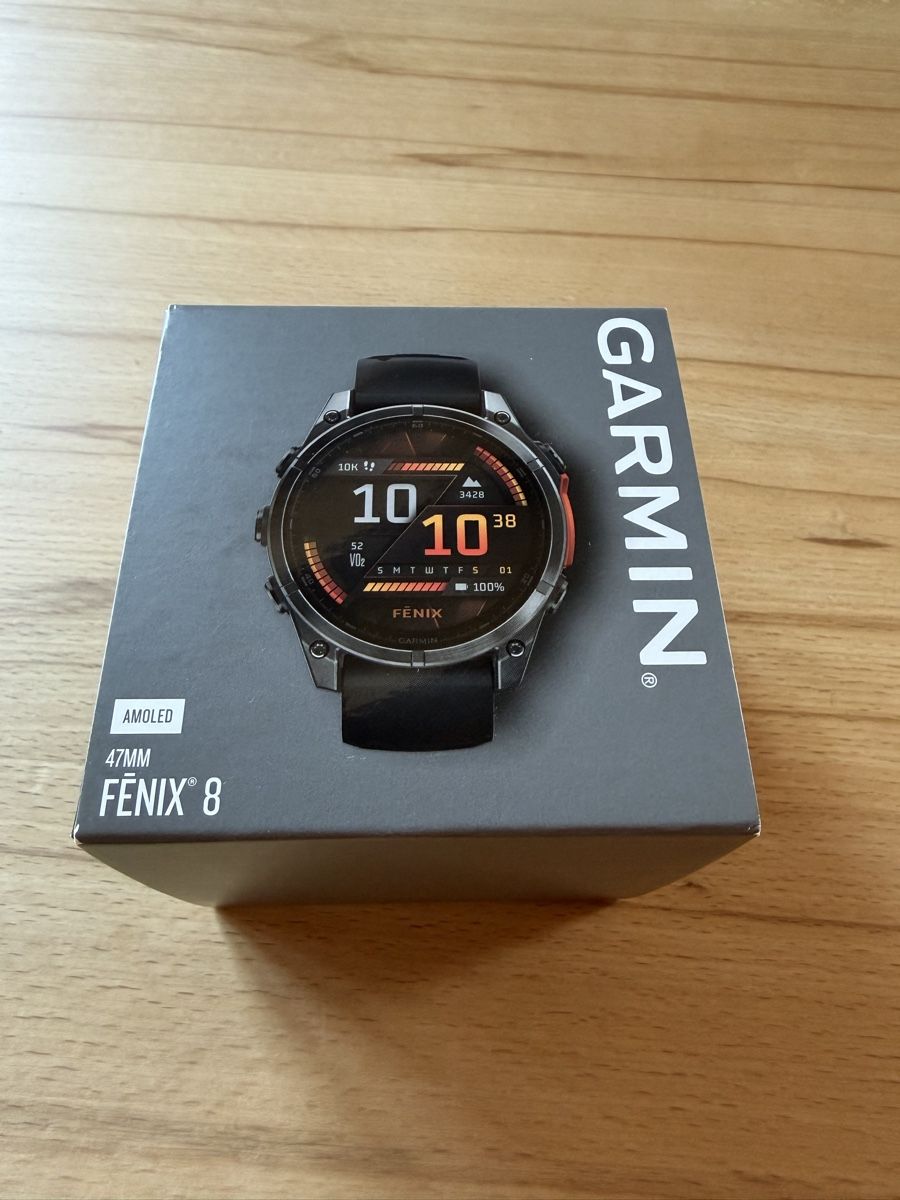 Garmin Smartwatch: Garmin Fenix 8 Amoled – Nuovo e nell'imballaggio originale da Chur venduto da Sim7000