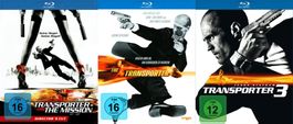 Transporter 1-3 - Die Trilogie (2002-08) Jason Statham/3-BDs