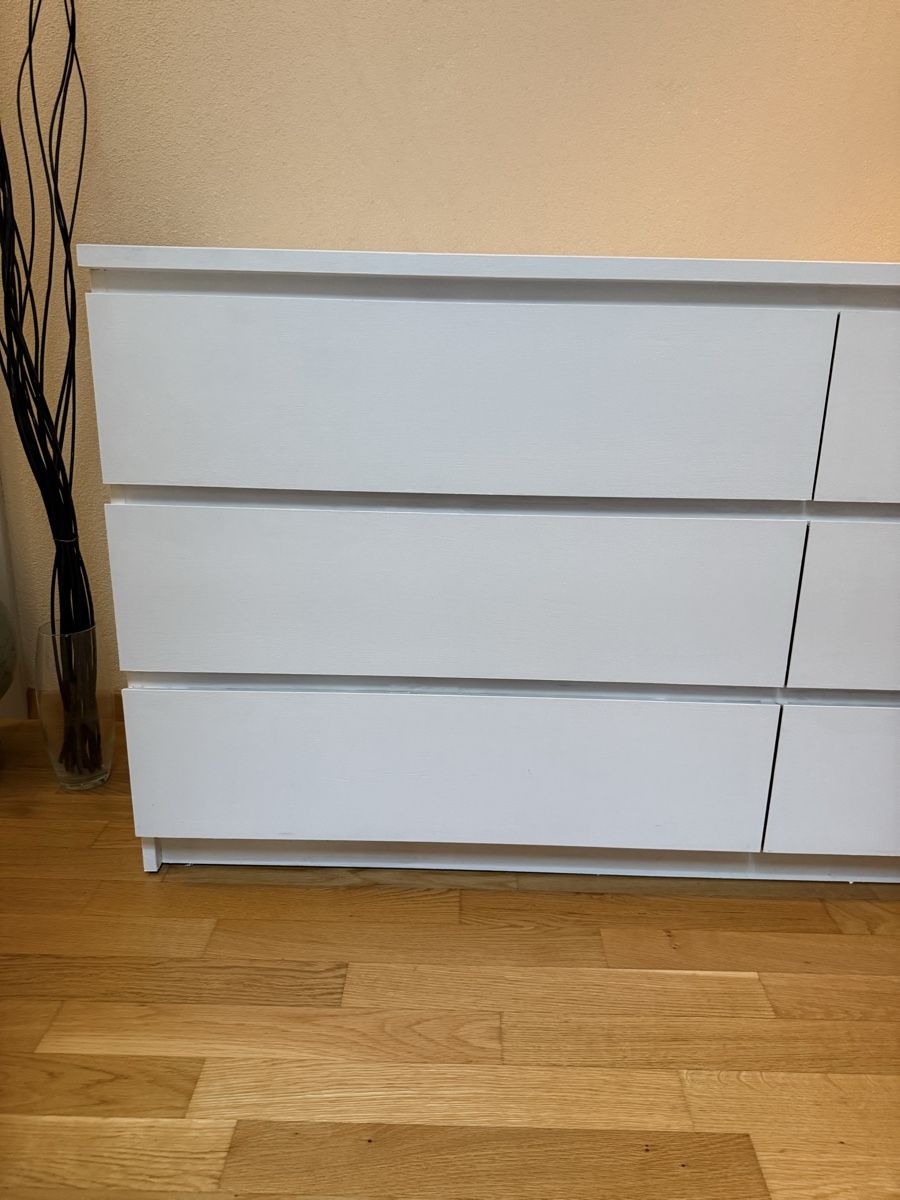 Ikea Kommoden: Weisse Kommode mit 6 Schubladen – Gebraucht aus Schwarzenbach SG von ron_fb55 1