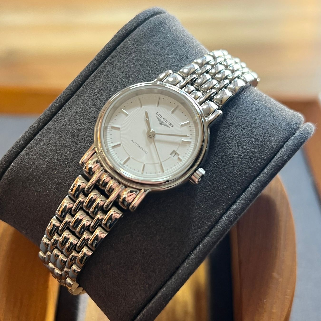 Longines Orologi: Longines Presence Automatic Date L4.321.4 – Usato da Carouge GE venduto da Watchaser 8