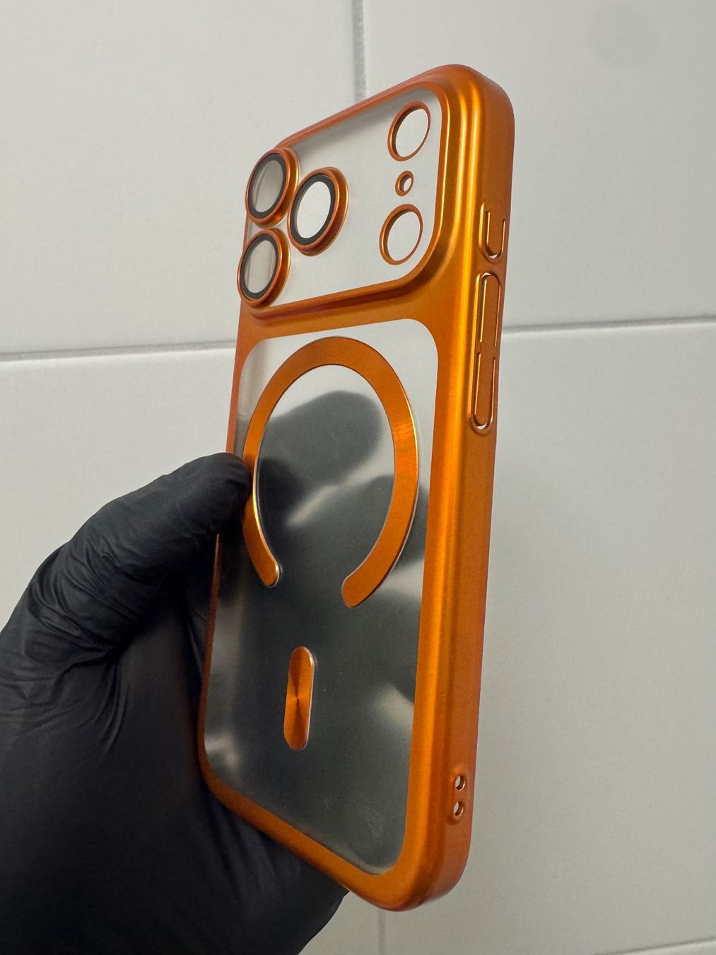 Cover & Protezioni schermo: Coque luxe iPhone 17 Pro - Orange Hülle new – Nuovo e nell'imballaggio originale da Roche VD venduto da GOLDEN_SHOP_24H 5