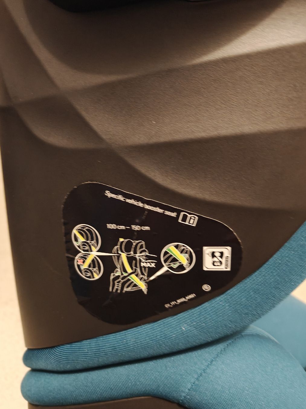 Cybex Seggiolini per auto: Cybex Solution G-Fix Booster Seat - Blue Turquoise  Not used – Nuovo (secondo la descrizione) da Aarburg venduto da SergiCH 4