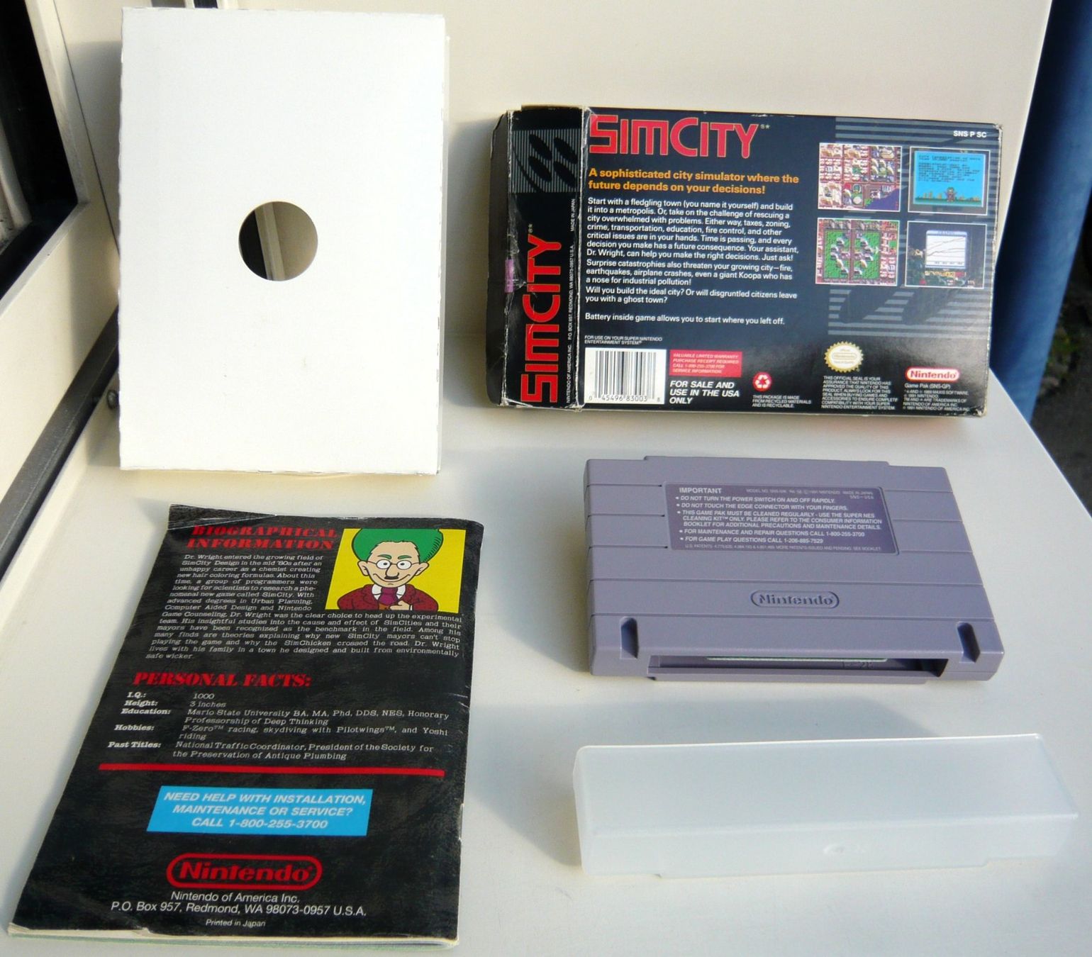 Nintendo Giochi: SNES: - Sim City - CIB, Bon état+ – Usato da Onex venduto da Jaguar1986 2