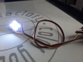 LED-Streifen kaltweiss 12V, 6 SMD
