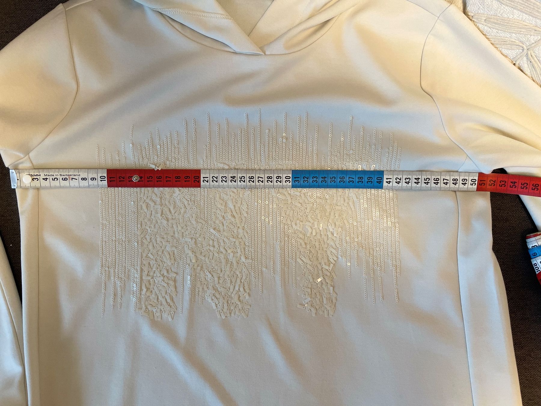 Maglioni & Felpe: Pullover Monari creme mit Pailletten Gr.36 - neu – Nuovo (secondo la descrizione) da Birsfelden venduto da Nic21 5