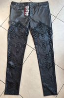 Neue, schwarze Gothic-Hose von Devil Fashion Gr. XL