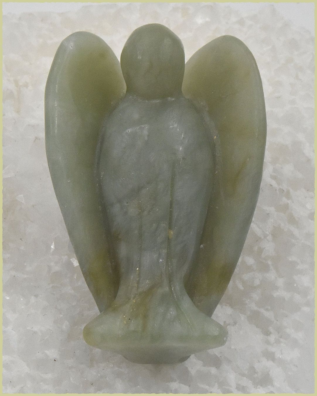 Statuette: Engel - Deko - Jade ca. 5cm (Engelsfigur geschnitzt) – Nuovo e nell'imballaggio originale da Nassenwil venduto da QuarySeller 3