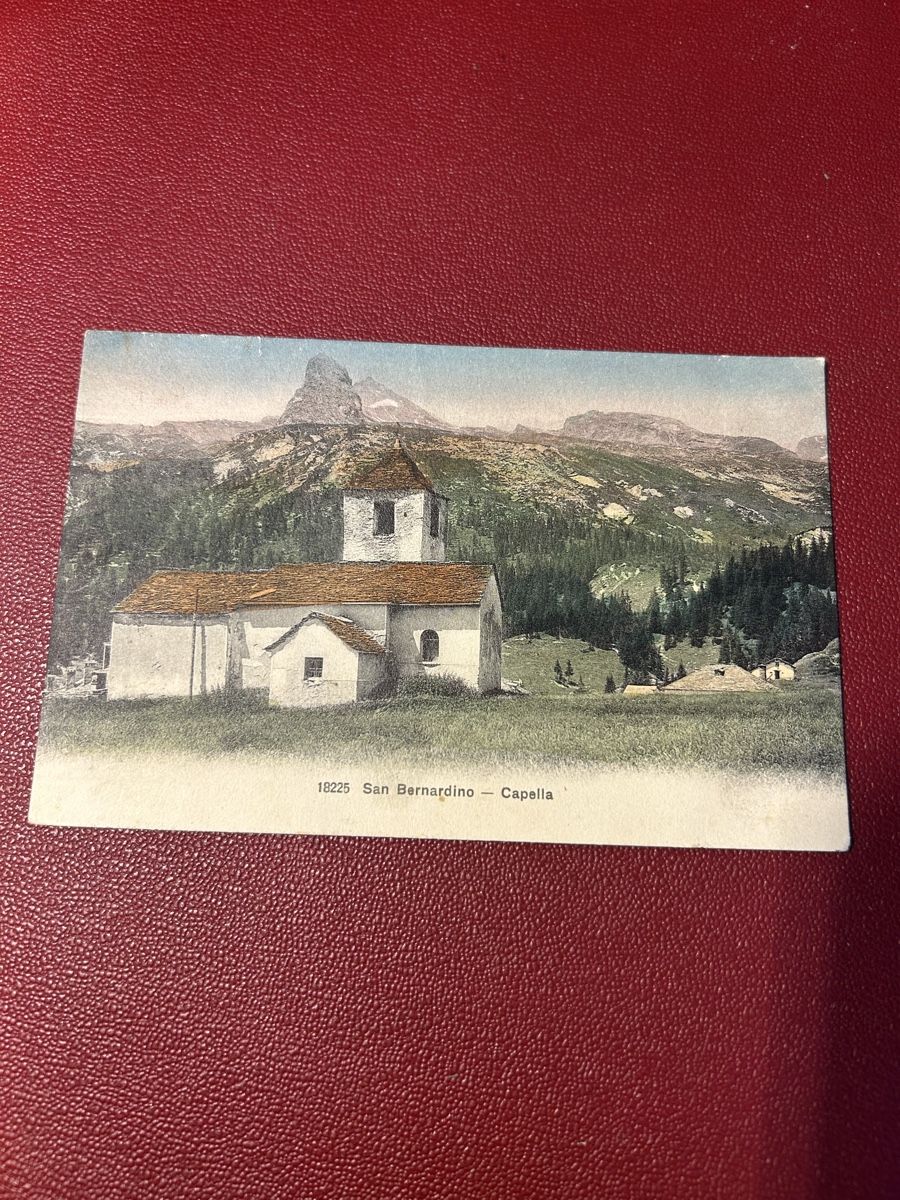 Cartes postales: San Bernardino Capella 1911 – D'occasion à Breganzona par Milesbo