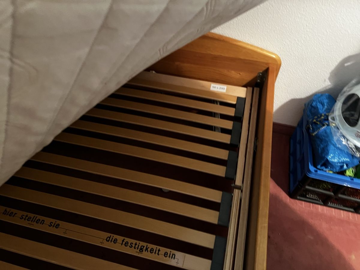 Bico Letti: Bett mit Bico Matratze, Super-Relax medium, – Usato da Rheineck venduto da Krisi1 2