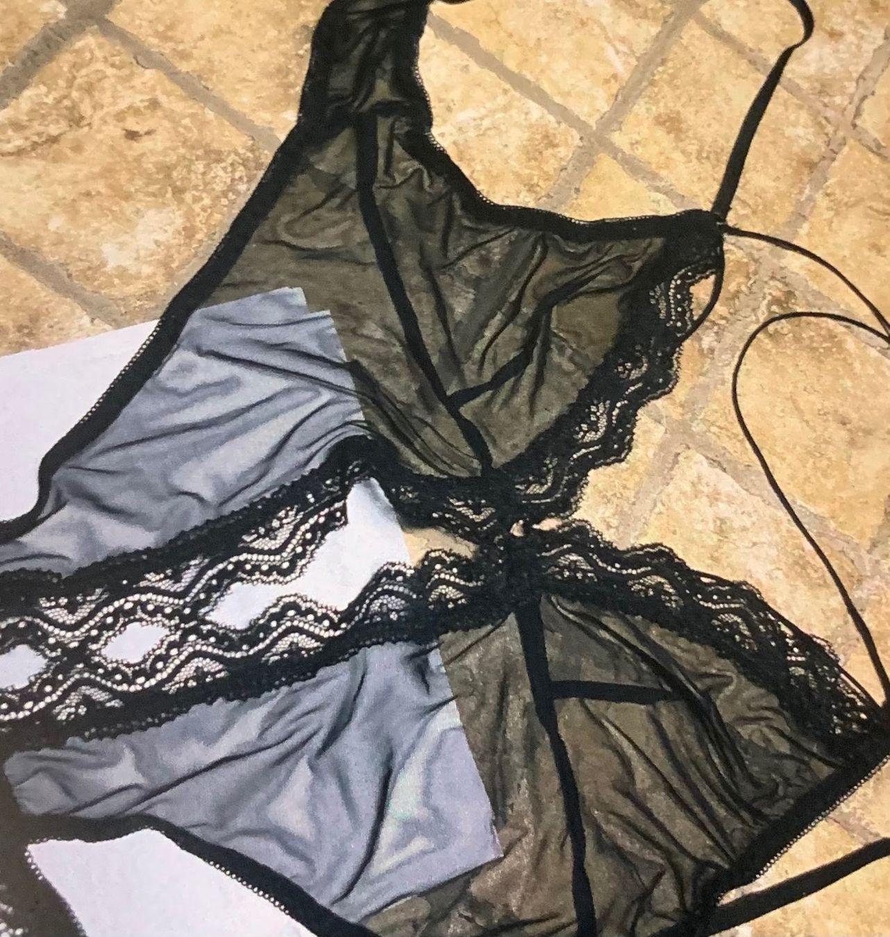 Altra biancheria intima: Trasparente sexy body M/L-nuovo -chic e elegante – Nuovo e nell'imballaggio originale da Locarno venduto da Fixed8 4