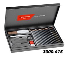 3000.415 Artist Set 28 * Graphite Line * Koffer Caran d'Ache